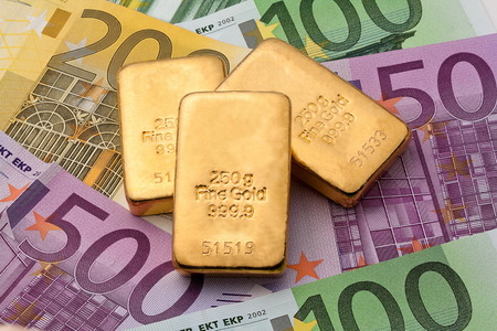 Geldanlage in echtem Gold als Goldbarren und Goldm?nzen